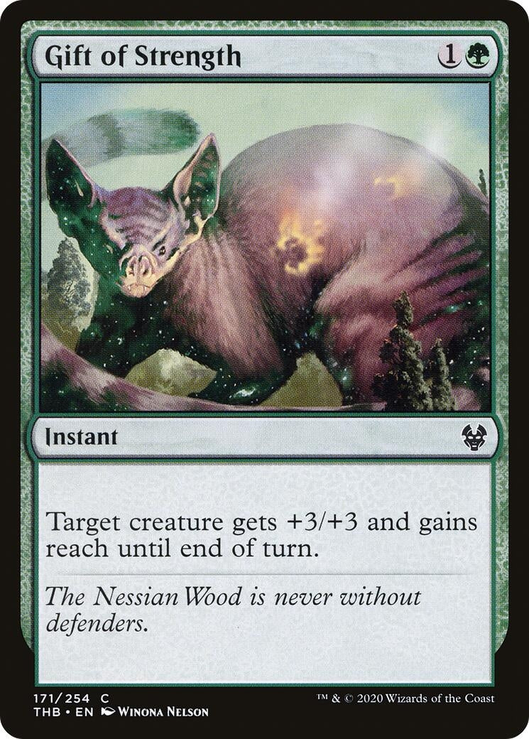 Image for Gift of Strength (171) [Theros Beyond Death] - Magic: The Gathering