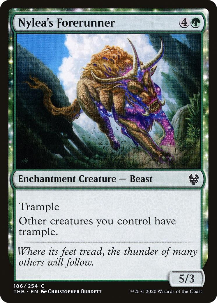 Image for Nylea's Forerunner (186) [Theros Beyond Death] - Magic: The Gathering