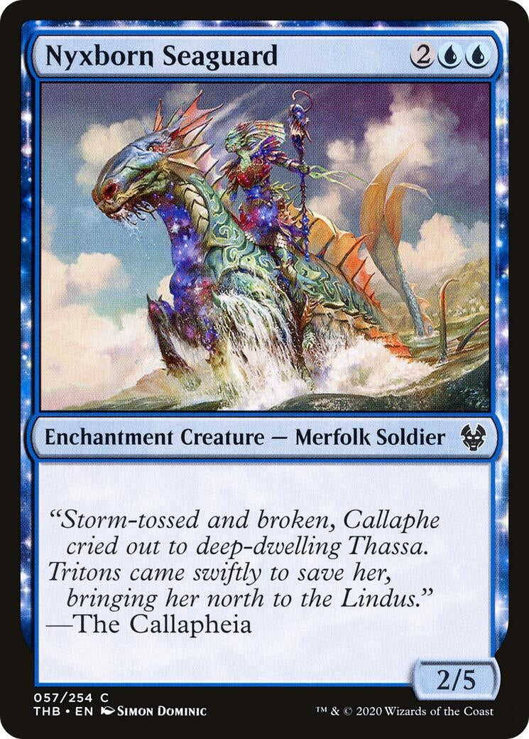 Image for Nyxborn Seaguard (57) [Theros Beyond Death] - Magic: The Gathering