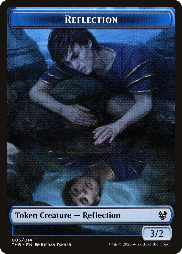 Image for Reflection Token (5) [Theros Beyond Death] - Magic: The Gathering