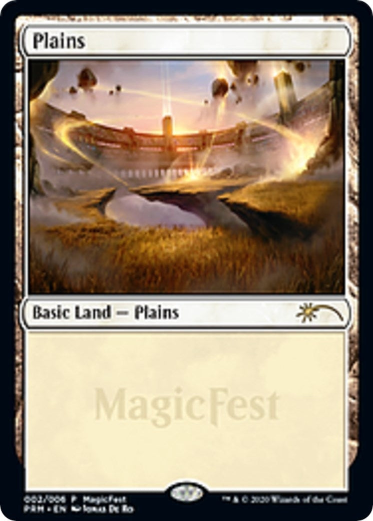 Image for Plains (2020) (2) [MagicFest Cards] - Magic: The Gathering