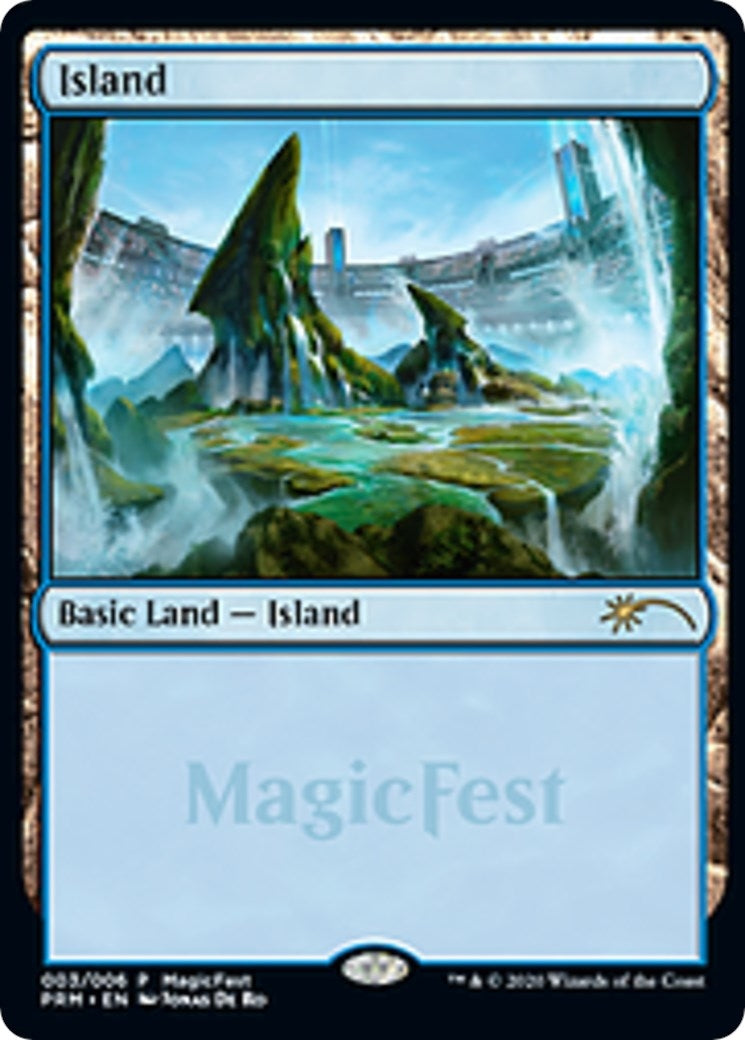 Image for Island (2020) (3) [MagicFest Cards] - Magic: The Gathering