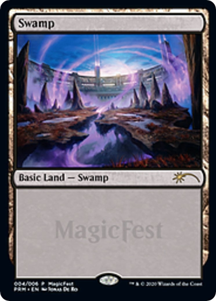 Image for Swamp (2020) (4) [MagicFest Cards] - Magic: The Gathering