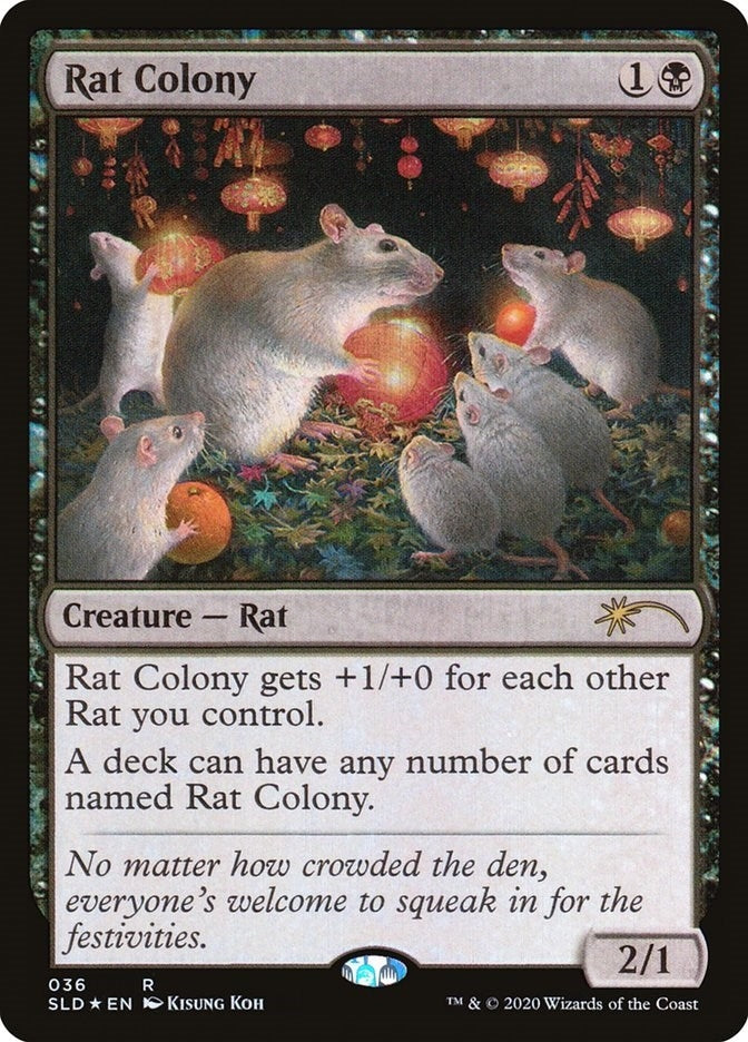 Image for Rat Colony (36) [Secret Lair Drop Series] - Magic: The Gathering