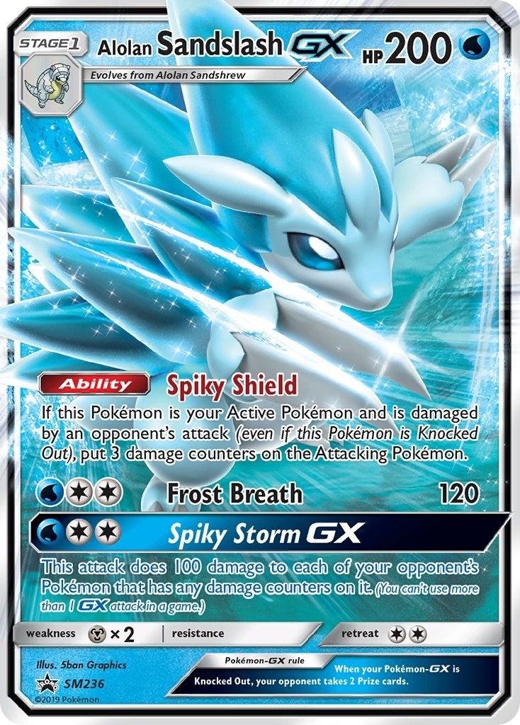Image for Alolan Sandslash GX - SM236 (SM236) [SM Promos] - Pokemon