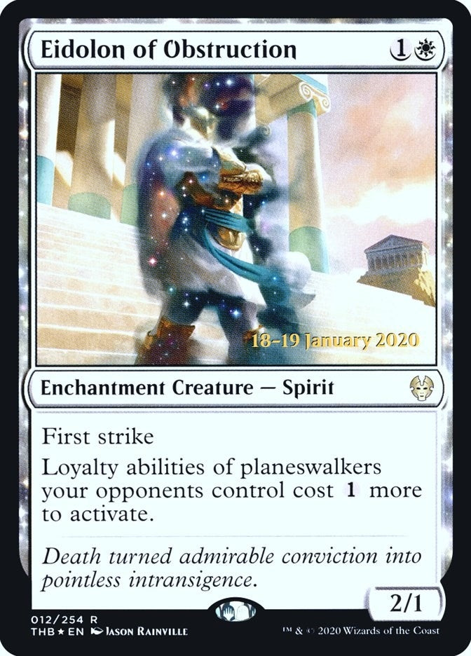 Image for Eidolon of Obstruction (12) [Prerelease Cards] - Magic: The Gathering