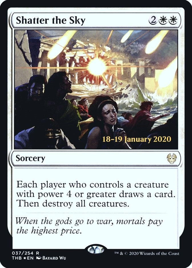 Image for Shatter the Sky (37) [Prerelease Cards] - Magic: The Gathering