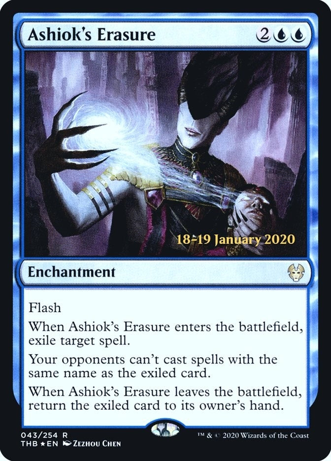 Image for Ashiok's Erasure (43) [Prerelease Cards] - Magic: The Gathering