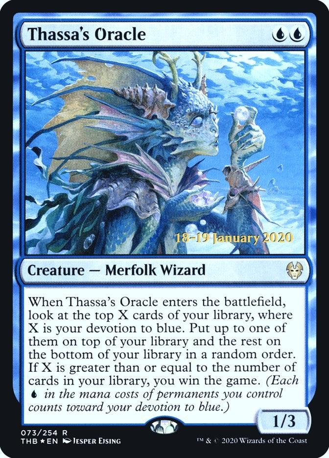 Image for Thassa's Oracle (73) [Prerelease Cards] - Magic: The Gathering