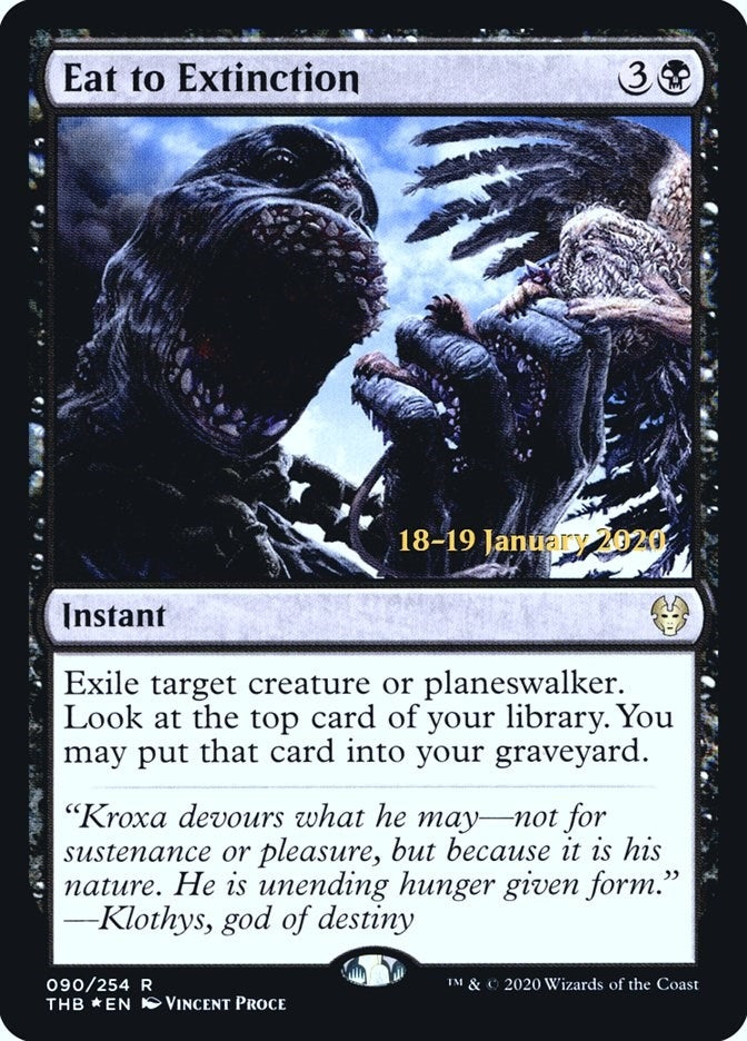 Image for Eat to Extinction (90) [Prerelease Cards] - Magic: The Gathering
