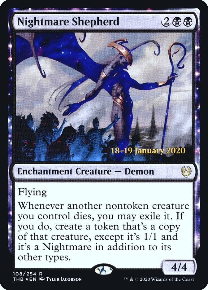 Image for Nightmare Shepherd (108) [Prerelease Cards] - Magic: The Gathering