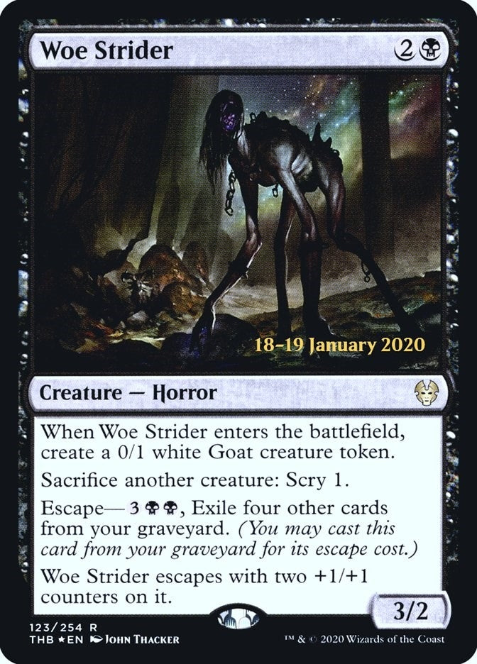 Image for Woe Strider (123) [Prerelease Cards] - Magic: The Gathering