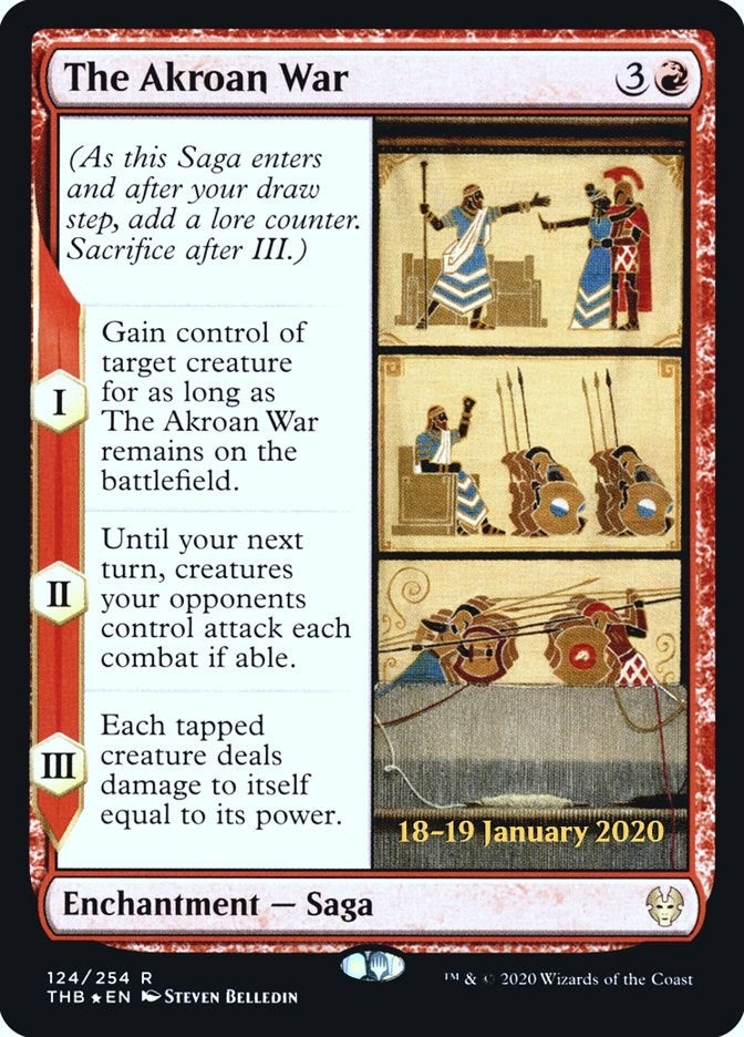 Image for The Akroan War (124) [Prerelease Cards] - Magic: The Gathering