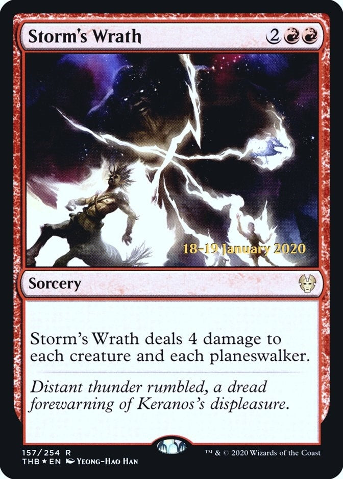 Image for Storm's Wrath (157) [Prerelease Cards] - Magic: The Gathering