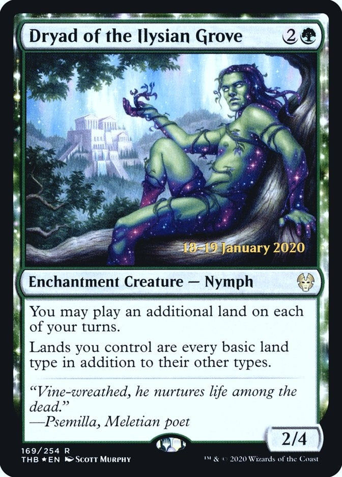 Image for Dryad of the Ilysian Grove (169) [Prerelease Cards] - Magic: The Gathering