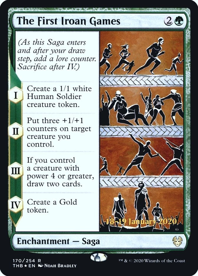 Image for The First Iroan Games (170) [Prerelease Cards] - Magic: The Gathering