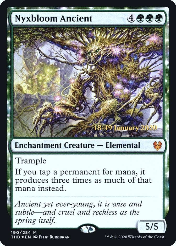 Image for Nyxbloom Ancient (190) [Prerelease Cards] - Magic: The Gathering