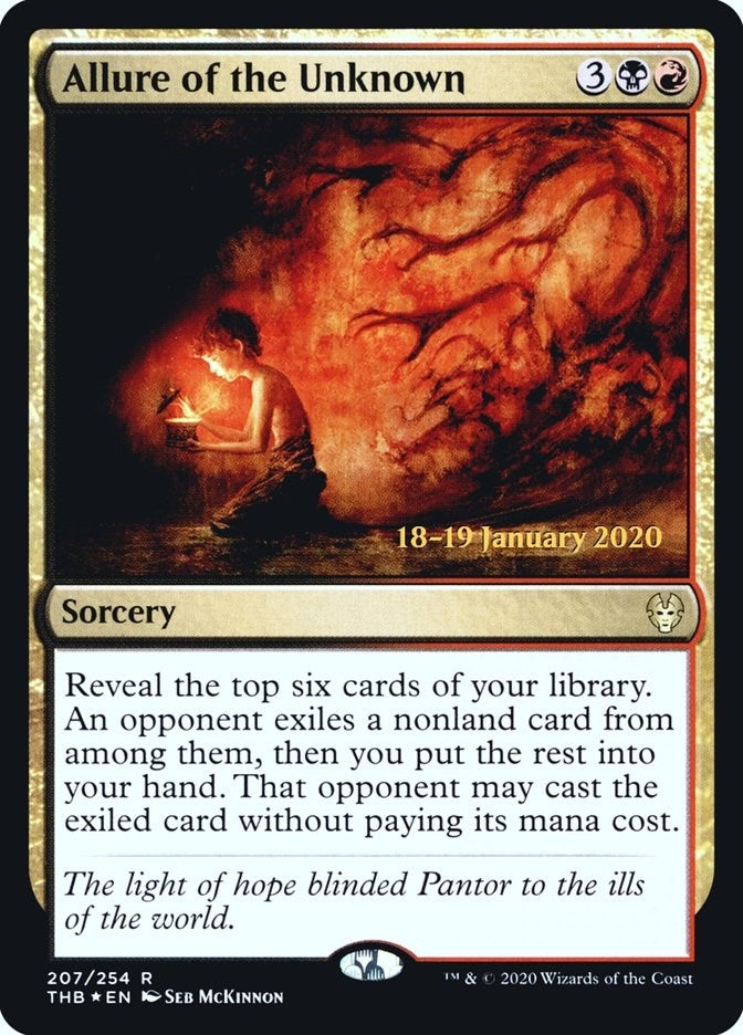 Image for Allure of the Unknown (207) [Prerelease Cards] - Magic: The Gathering