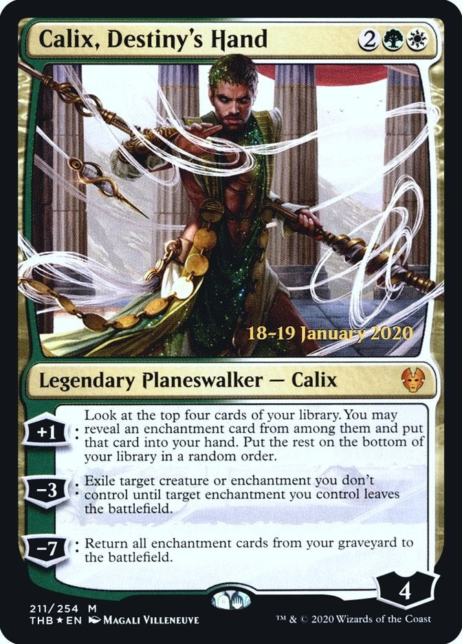 Image for Calix, Destiny's Hand (211) [Prerelease Cards] - Magic: The Gathering