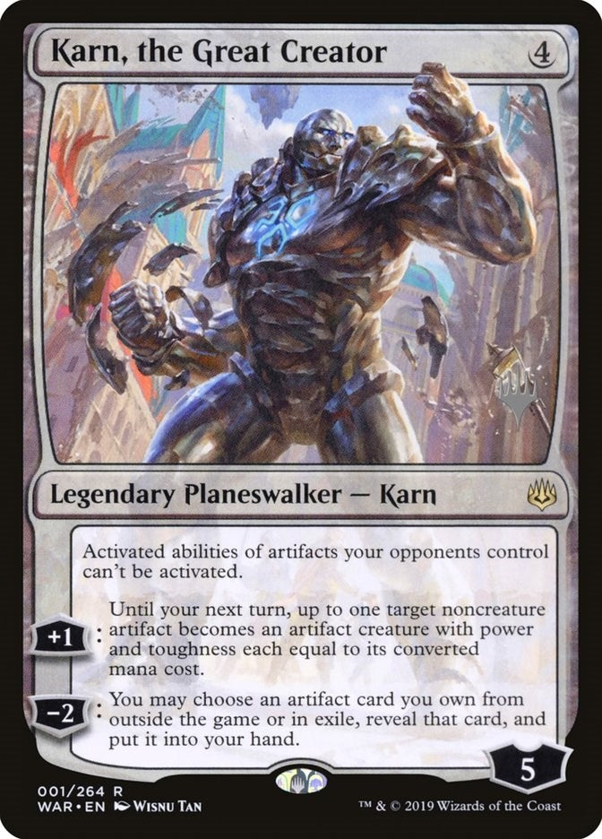 Image for Karn, the Great Creator (1) [Theros Beyond Death] - Magic: The Gathering