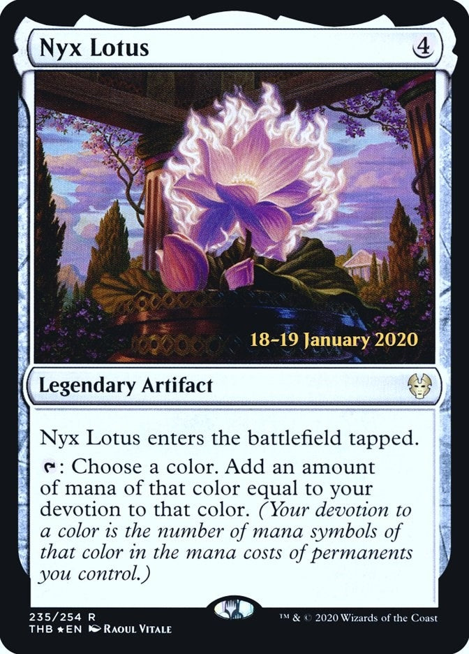 Image for Nyx Lotus (235) [Prerelease Cards] - Magic: The Gathering