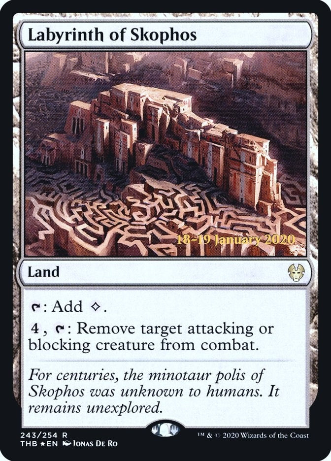 Image for Labyrinth of Skophos (243) [Prerelease Cards] - Magic: The Gathering