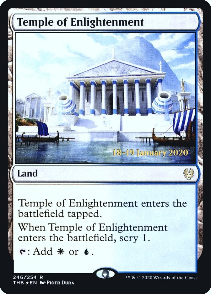 Image for Temple of Enlightenment (246) [Prerelease Cards] - Magic: The Gathering