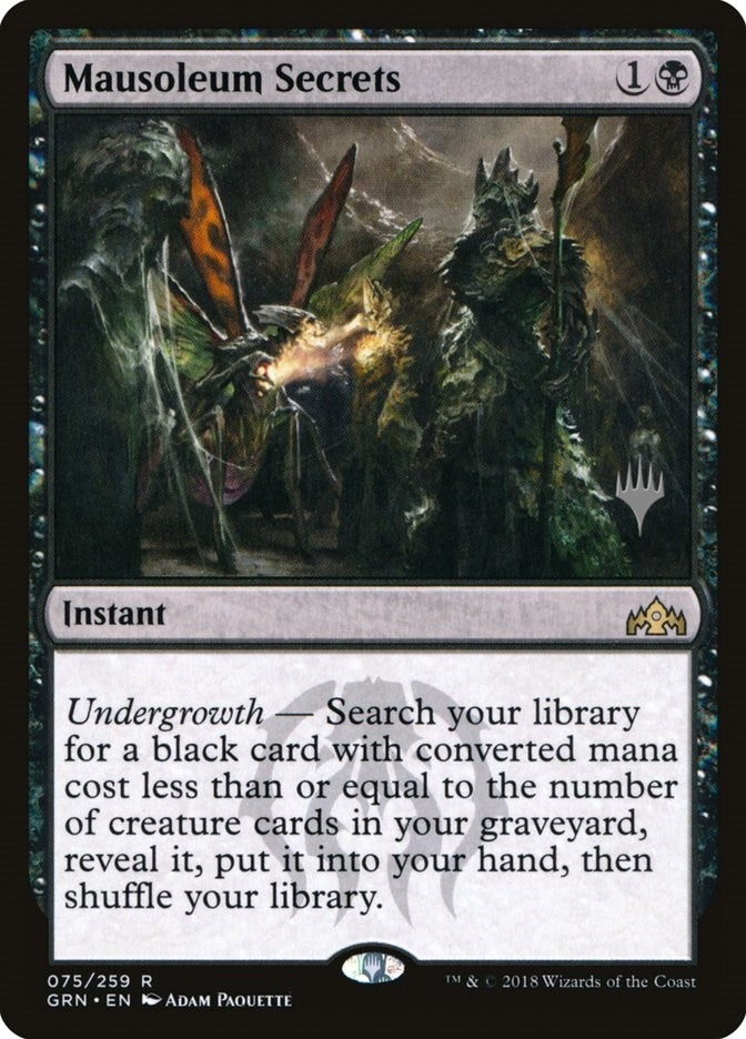 Image for Mausoleum Secrets (75) [Theros Beyond Death] - Magic: The Gathering