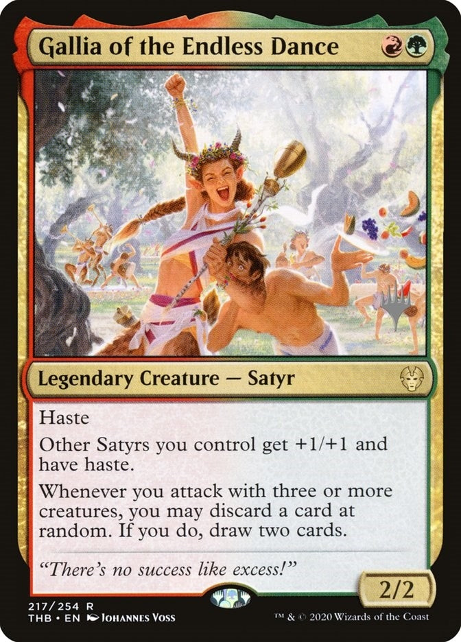 Image for Gallia of the Endless Dance (217) [Theros Beyond Death] - Magic: The Gathering