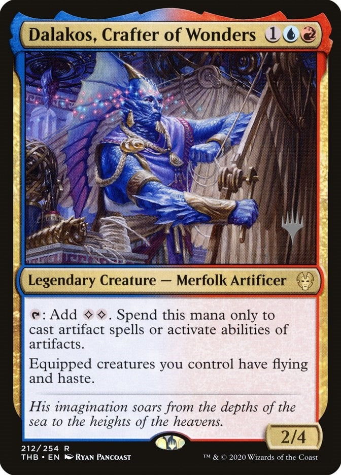 Image for Dalakos, Crafter of Wonders (212) [Theros Beyond Death] - Magic: The Gathering