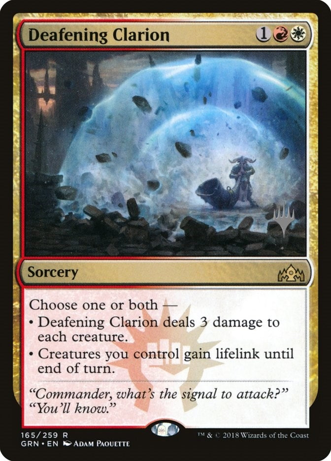 Image for Deafening Clarion (165) [Theros Beyond Death] - Magic: The Gathering