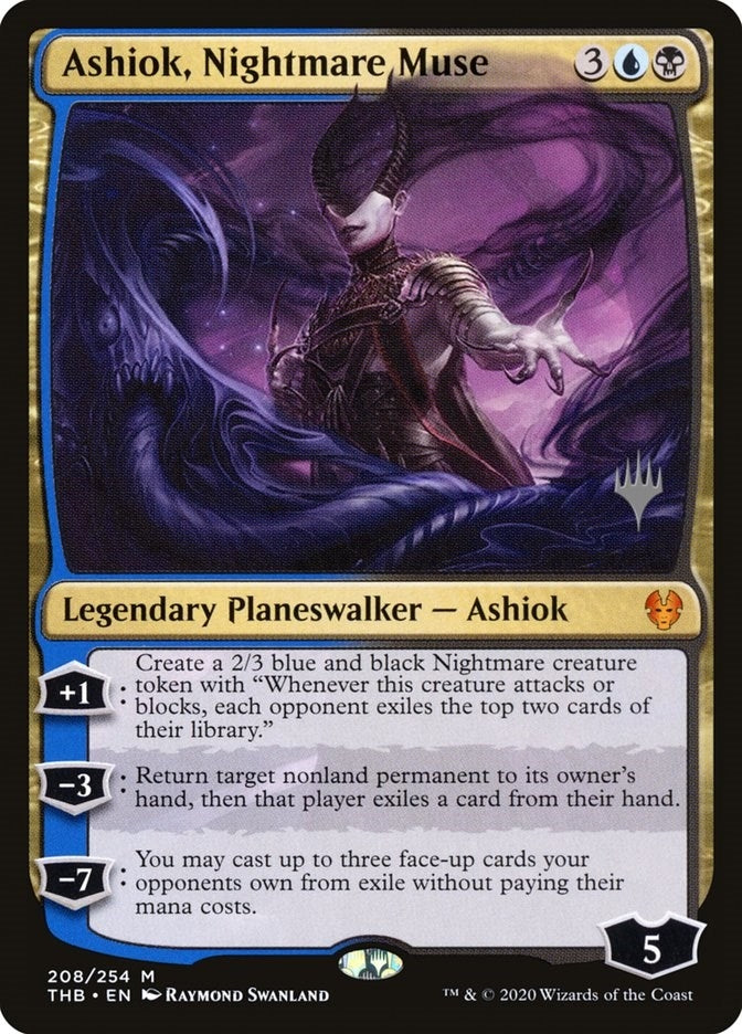 Image for Ashiok, Nightmare Muse (208) [Theros Beyond Death] - Magic: The Gathering