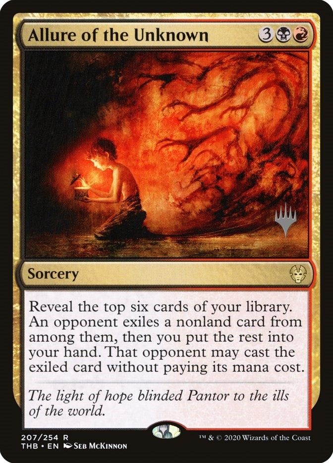 Image for Allure of the Unknown (207) [Theros Beyond Death] - Magic: The Gathering