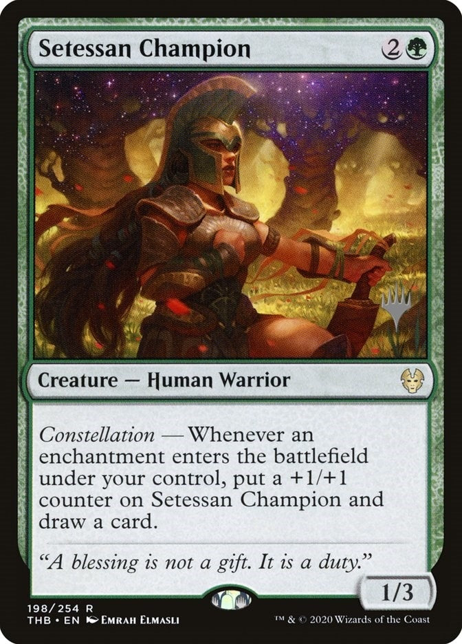 Image for Setessan Champion (198) [Theros Beyond Death] - Magic: The Gathering
