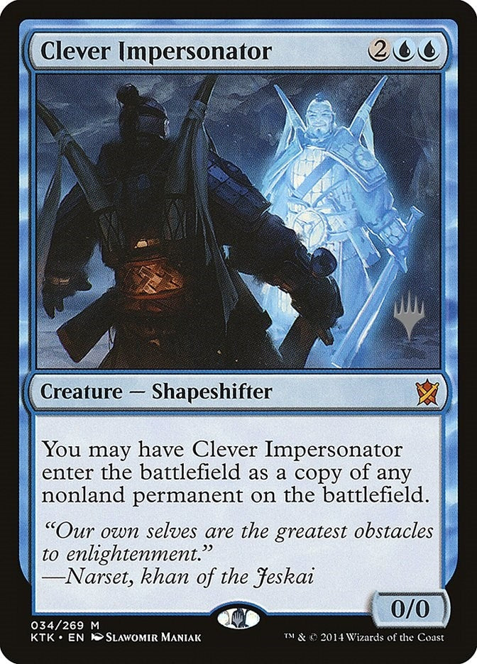 Image for Clever Impersonator (34) [Theros Beyond Death] - Magic: The Gathering