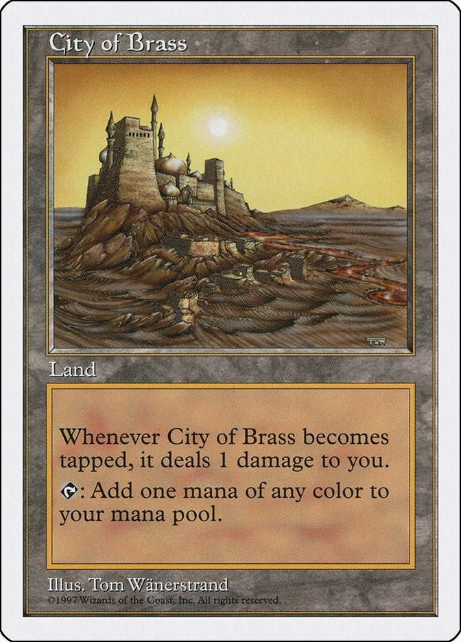 Image for City of Brass [Fifth Edition] - Magic: The Gathering