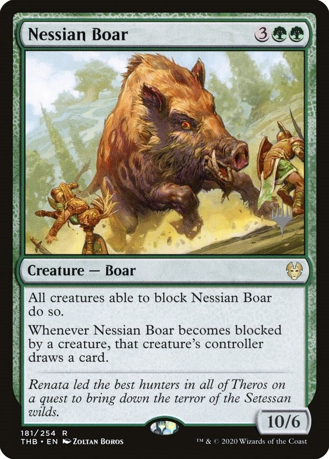 Image for Nessian Boar (181) [Theros Beyond Death] - Magic: The Gathering