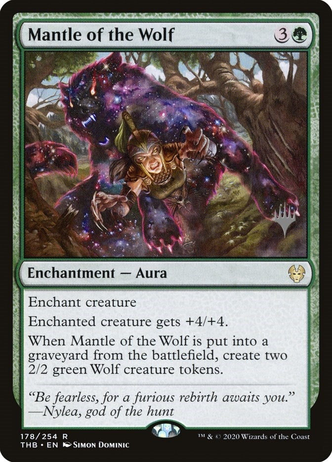 Image for Mantle of the Wolf (178) [Theros Beyond Death] - Magic: The Gathering