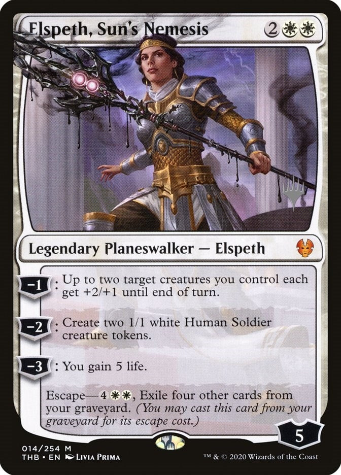 Image for Elspeth, Sun's Nemesis (14) [Theros Beyond Death] - Magic: The Gathering