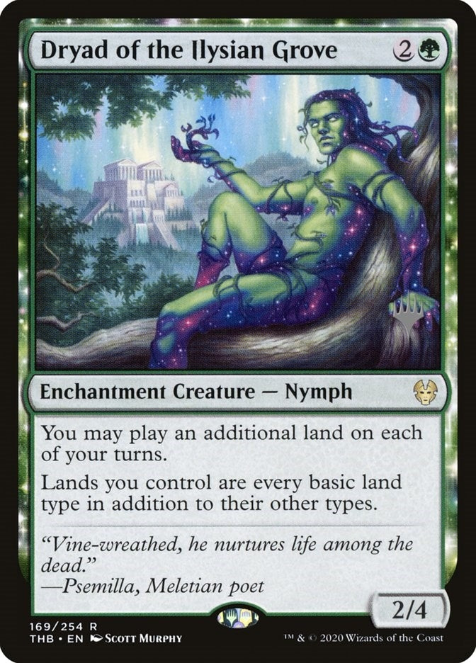 Image for Dryad of the Ilysian Grove (169) [Theros Beyond Death] - Magic: The Gathering