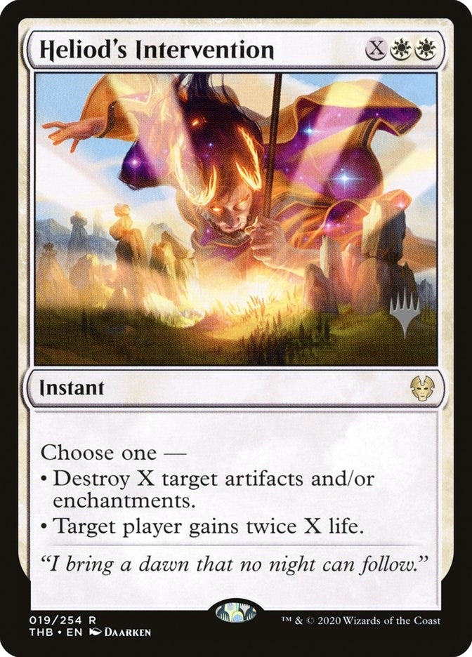 Heliod's Intervention (19) [Promo Pack: Theros Beyond Death]