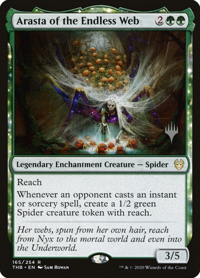 Image for Arasta of the Endless Web (165) [Theros Beyond Death] - Magic: The Gathering