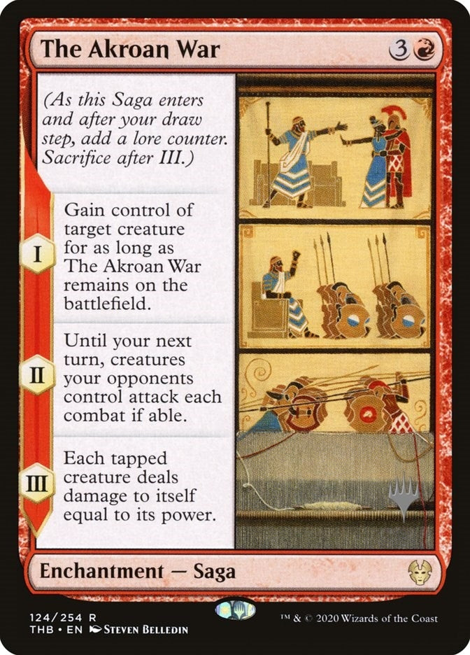 Image for The Akroan War (124) [Theros Beyond Death] - Magic: The Gathering