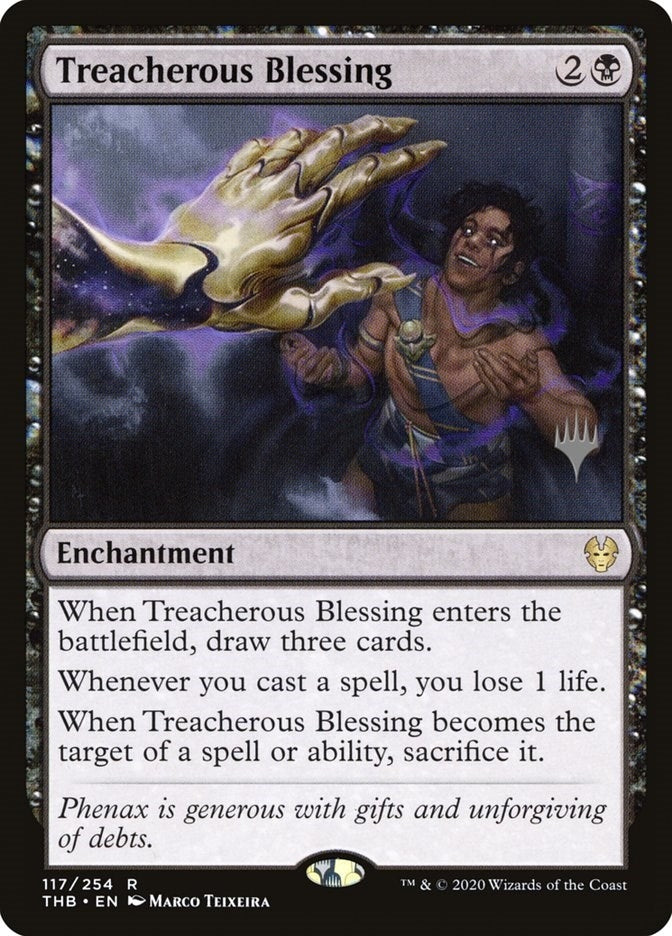 Image for Treacherous Blessing (117) [Theros Beyond Death] - Magic: The Gathering