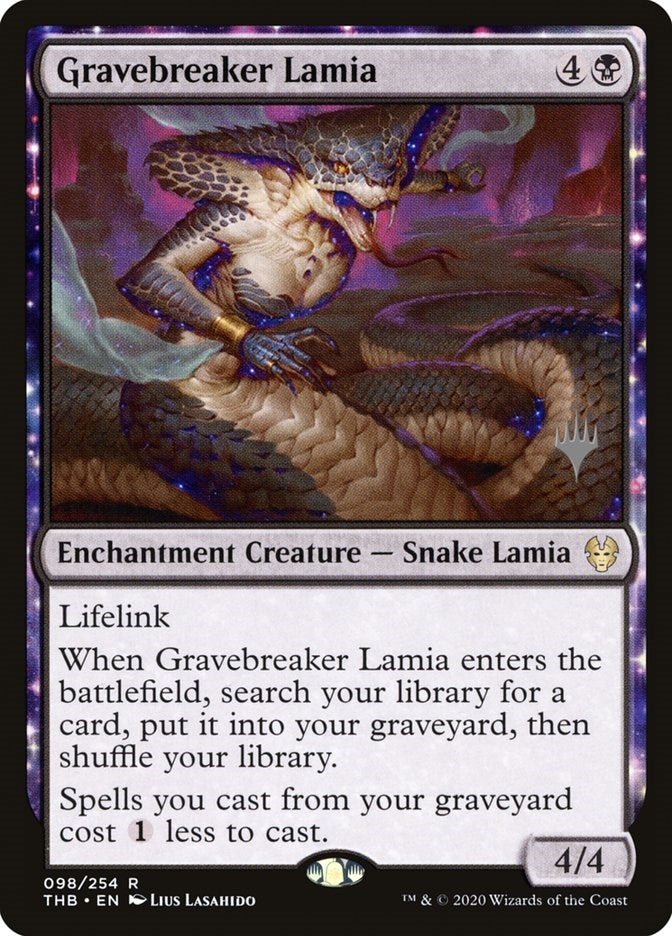 Image for Gravebreaker Lamia (98) [Theros Beyond Death] - Magic: The Gathering