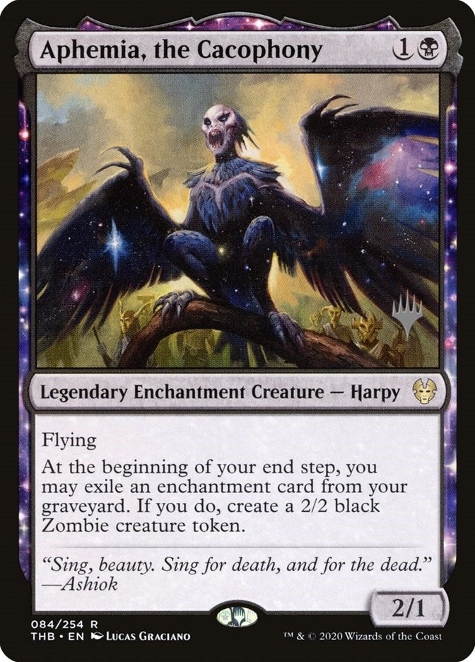 Image for Aphemia, the Cacophony (84) [Theros Beyond Death] - Magic: The Gathering