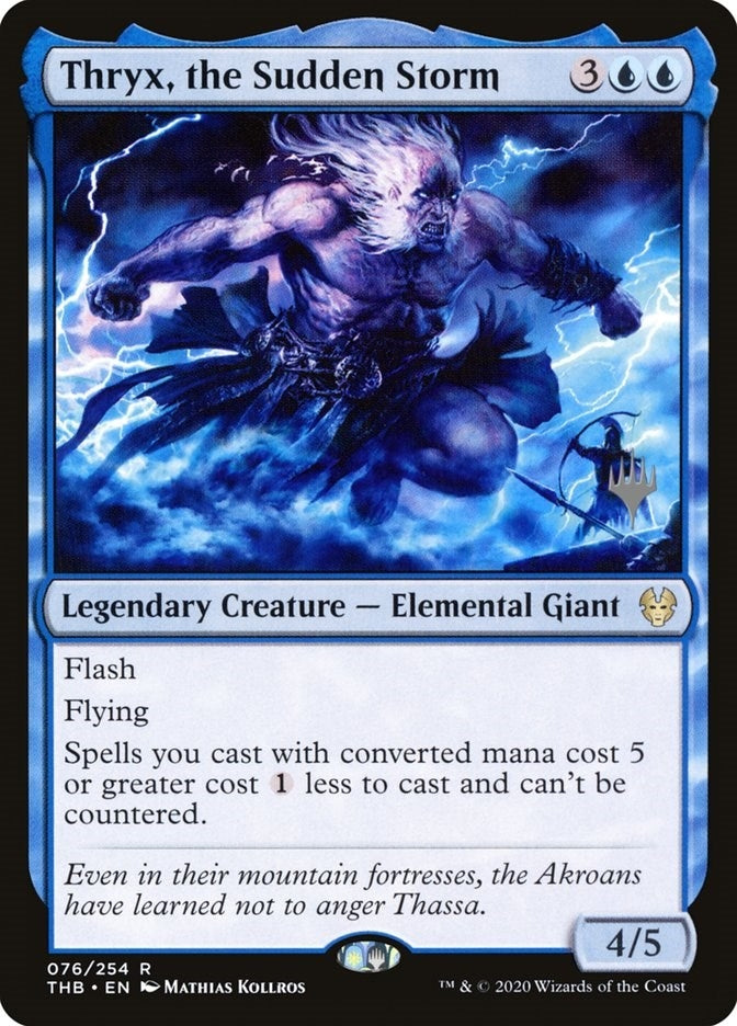 Image for Thryx, the Sudden Storm (76) [Theros Beyond Death] - Magic: The Gathering