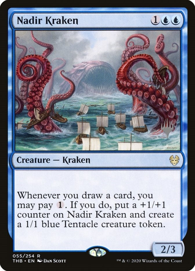 Image for Nadir Kraken (55) [Theros Beyond Death] - Magic: The Gathering