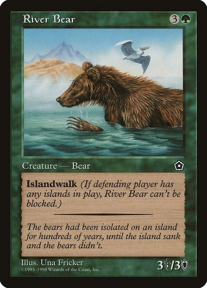 Image for River Bear [Portal Second Age] - Magic: The Gathering