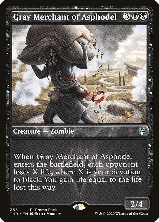 Image for Gray Merchant of Asphodel (355) [Theros Beyond Death] - Magic: The Gathering